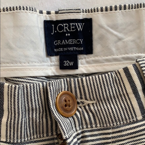 J. Crew || Striped Flat Front Short - Picture 2 of 3